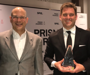 Adam Erlich and Padraic Romfh receive 2020 Prism Award